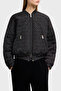 Quilted Double Sided College Collar Bomber Jacket Jacket Ew 001164   Af13341 Uc001 - 3