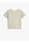 Crew Neck Short Sleeve Cotton Striped Basic T-Shirt - 2