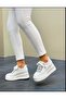 Stylish Women's Sneakers with Stoned Padded Sole - 2