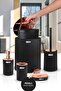 Coliseum Black Copper 5-Piece Bathroom Set with Inner Bucket and Pedal - 2
