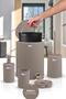 Coliseum Mink 5-Piece Bathroom Set with Internal Bucket and Pedal - 3