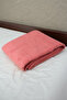 Yeşilhome Double Cotton Blanket, Double Sided Blanket Pink-Cream 200X220 cm - 2