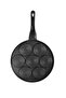 Granite Face Emoji Pancake Pan, Smiley Face Emoji Pancake Pan 28 cm Spatula Gift - 5