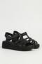 Women's Leather Black Heeled Shoes Pc-54787 - 2