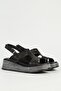 Leather Black Women's Heeled Shoes Pc-7358 - 2