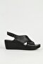 Black Women's Heeled Shoes Pc-54679