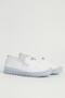 White Leather Women's Shoes - 2