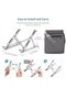 Adjustable Laptop Stand – Portable Aluminum Riser, Foldable & Ventilated for MacBook, HP - 7