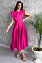 Fuchsia Women's Crew Neck Kiloş Dress - 2