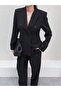 Padded Double Breasted Jacket Pants Set - 2