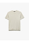 Crew Neck Cotton Blended Tight Fit Short Sleeve T-Shirt