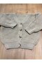 Boy's Beige Color Knitted Cardigan