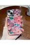 iPhone 15 Plus Compatible Stone Lens Protected Patterned Case