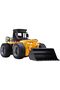 HUINA 1520 6CH RC Metal Bulldozer 1/18, 2.4GHz, RTR Front Loader, Construction Toy Vehicle - 2