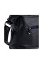 Women's Navy Blue Nine-Compartment Soft Leather Crossbody Bag - 4