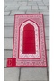 Pocket Prayer Rug Tasbih Gift Set Dowry Umrah Mevlüt Bohça Prayer Rug Bag Size Prayer Rug - 6