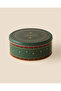 Linda Round Metal Box - Large Size - Green - 4