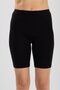 Women's Cotton Above Knee Combed Cotton Underwear Leggings 3-Pack Black - 2