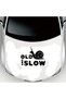 Snail Figure Auto Hood Sticker A+Quality 62 X 48 cm Durable Compatible