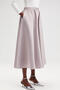 GREATED SATIN SKIRT - 4
