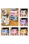 Bus Design Water Bottle with Straw 500 ml