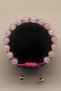 Pink Quartz Natural Stone Macrame Knitted Bracelet