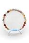 Agate Natural Stone Macrame Knitted Bracelet Facet Cut