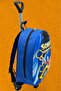 Hedgehog Sonic Kindergarten Nursery with Squeegee 3D Printed 2-6 Years Old Wheeled Travel Suitcase Backpack and School Bag - 4