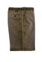 Casual Cut Winter Light Green Men's Velvet Trousers with Fleece Inside - 5