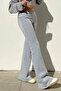 Gray Melange Slim Fit Spanish Leg Tracksuit - 3