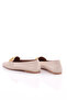 Women's Ballerinas Genuine Leather Ecru 8116453 - 3
