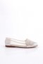 K196 Women's Front Embroidered Ballerina Ballerina Mother of Pearl Plastering
