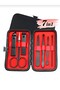 Gmn-6 Portable Steel Manicure Pedicure Set with Special Bag 7 Piece Professional Personal Care Set No4
