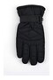 13-16 Years Old Children's Fleece Black Snow Gloves - 2
