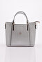 Silver Taycan Women's Shoulder and Hand Bag - 4338563