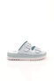 2039 Women's Adjustable Slippers with Belt Detail