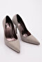 6075 Women's Dot Detailed Heeled Shoes - 2