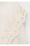 Blouse with Volant and Lace Trim - 8