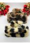 Leopard Feather Plush Latch Buckle Clamp Hair Clip (2 Pieces) - 4