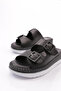 2039 Women's Adjustable Slippers with Belt Detail - 4