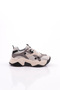 65137 Women's Lace-Up Thick Sole Sports Shoes