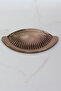 Sail Mussel Dish 64 mm Button Bronze Furniture Kitchen Cabinet Drawer Cupboard Handles Handle Kulb. - 2
