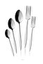 Damla 60 Piece 12 Person 18/10 Fork Spoon Set - 2