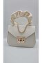 Children's Bag Cream – Faux Leather, Small Size, Princess Design - 2
