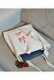 Cest Colorful Printed 100% Organic Cotton Gabardine Gusseted Canvas Tote Bag - 5