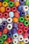 Mixed Color Wooden Beads, 20 mm Round, 100 Gr (40-45 Pcs) - 2