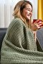 Rebecca Knitwear Knitted Soft Bedspread, Seat Cover - 8