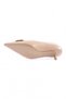 23Y6120-23Y Women's Round Metal Accessory Pointed Toe Short Heeled Shoes Nude - 5