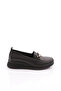 Women's Loafer Shoes Black Napa 34273