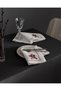 Snowy 2-Piece Napkin - White/Red